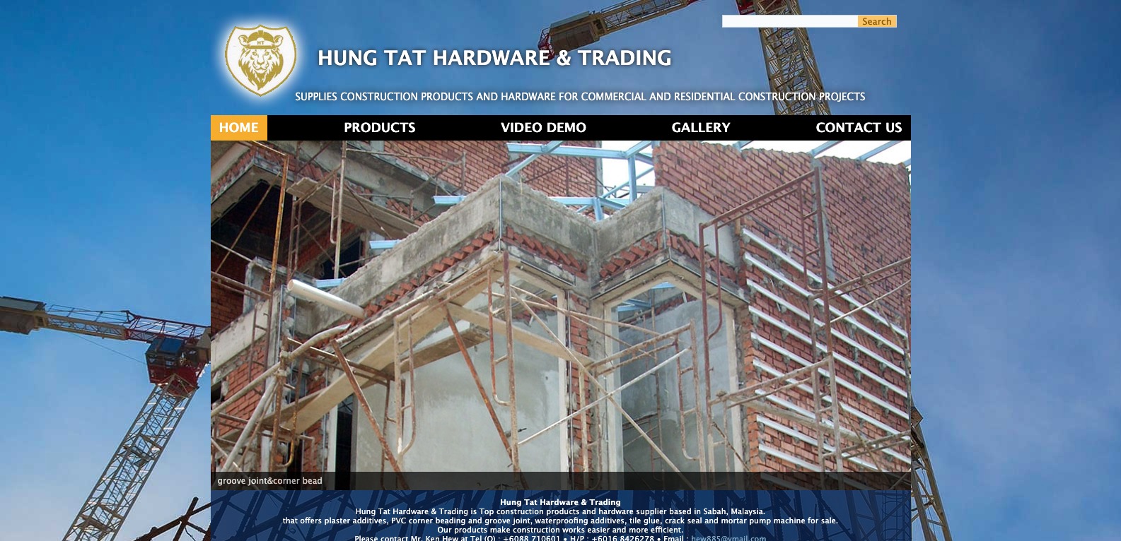 Sabah Malaysia Construction Products and Hardware Supplier